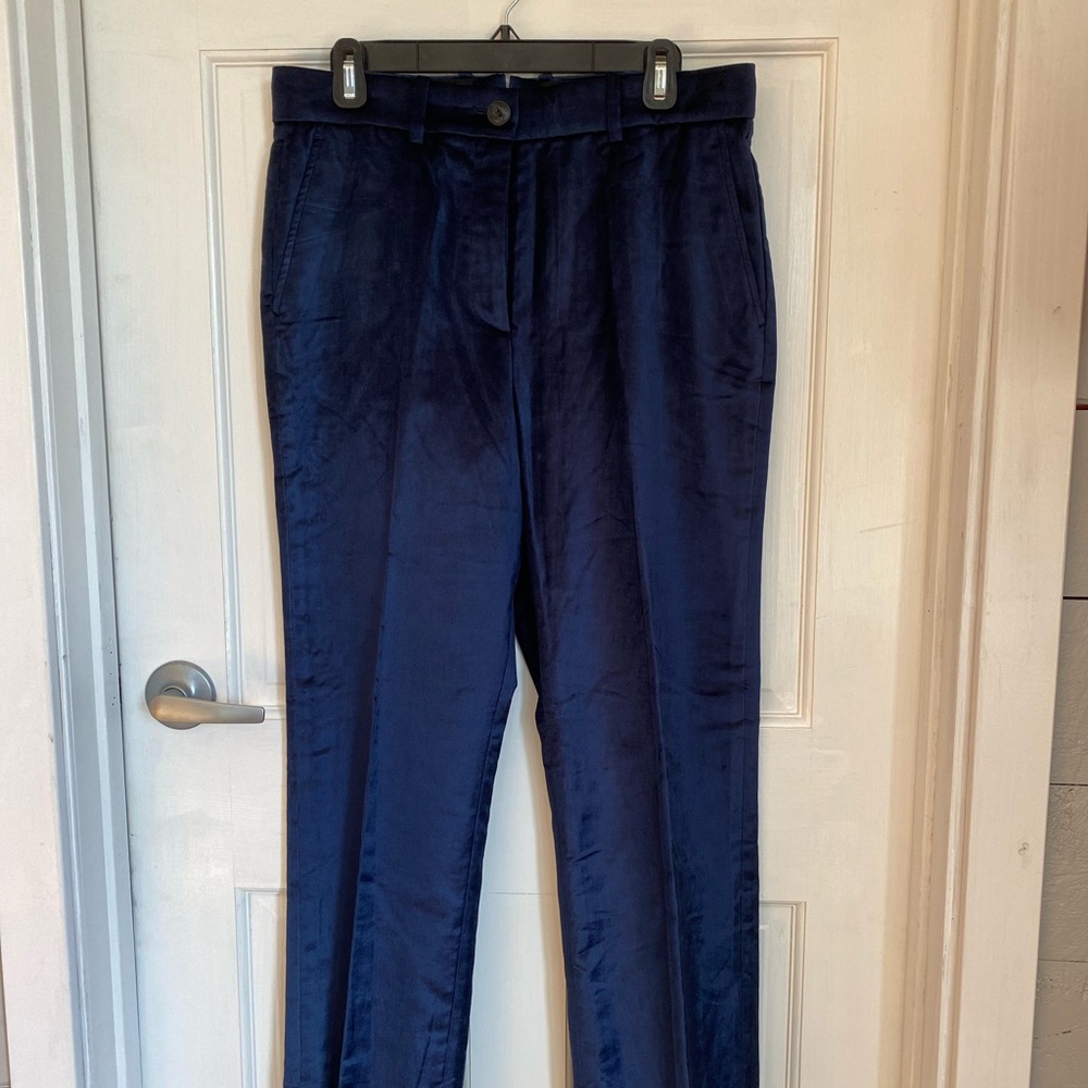 Rag & Bone Navy Straight Leg Pants in Size 8